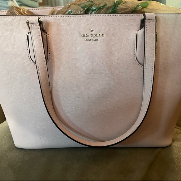 Kate spade pink tote - Picture 1 of 4
